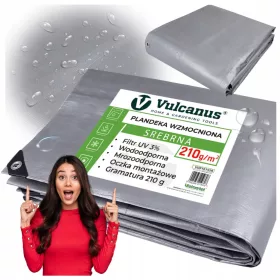  Premijska ponjava Vulcanus® 4x5 m srebrno-bronasta - zaščita v vseh vremenskih razmerah