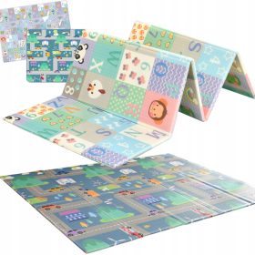 MATA ZA OTROKE Z VELIKIMI ČRKAMI IN MODNIMI VZORCI