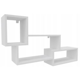   Pisalna polica iz laminirane plošče Marand 107 x 20 cm bela