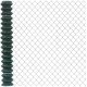 PVC ograjna mreža z zelenim PVC premazom, očesa 60 x 60 mm, višina 1,5 m - 20m rola