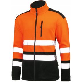 Topel odsevni delovni pulover iz flisa OHS