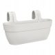 Bel cvetlični lonec za balkon VIBIA HANGER L 46x24/27 cm