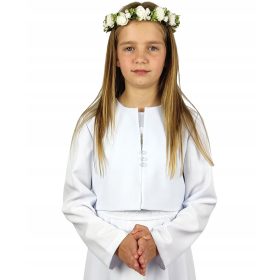 Bolero za prvo obhajilo, poliester, vel.134