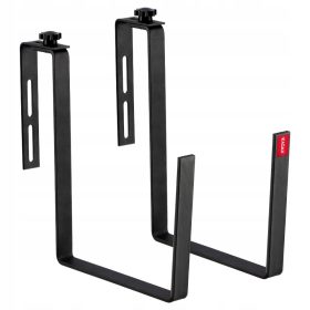 Uchvati za balkonsko korito, cvetlični lončki, 2 kosa