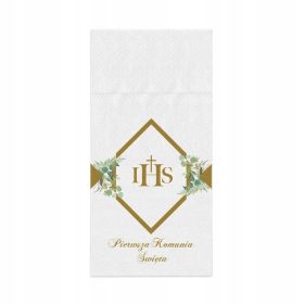 Serviete za jedilni pribor KOMUNIJA evkaliptus IHS