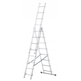 Drabest lestev 4,51 m aluminij 3 x 9 do 150 kg