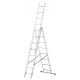 Drabest lestev 4,97 m aluminij 3 x 8 do 150 kg