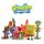Figurice Spongebob - komplet 6 kosov
