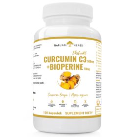   Kompleks kurkumin C3 500mg + Bioperine 10mg iz PROGRESS LABS - podpora za zdravje in dobro počutje