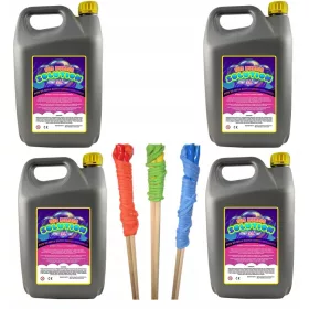 MIGHTY BUBBLES LIQUID FOR GIANT BUBBLES 20L + 3 STICKS