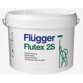 Flügger akrilna stenska barva 10 l Mat bela