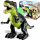 Dinozaver T-REX Svetleči Interaktivni Figurica z Walking, Luči, Rjuti, Dihanje Pare, 37 cm