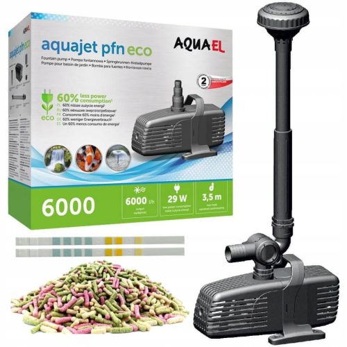rpalka za ribnik Aquael 6000L/h z dodatkom

AQUAEL PFN-6000 ECO POMPA FONTANNOWA