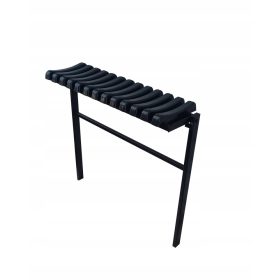   Klop za grobove brez naslonjala, iz kovine, dimenzije 82 x 4 cm