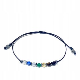 Zapestnica ravnovesja 7 čaker Aventurin Turmalin