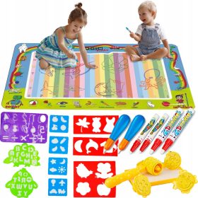 VODNA PODLOGA ZA RISANJE IN SLIKANJE - ALFABET XXL