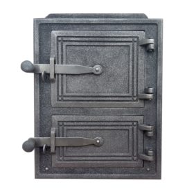  Vrata iz litega železa za kuhinjsko prekajevalnico