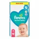 Pampers Aktivne otroške plenice Velikost 4 (9-14 kg), 58 kosov