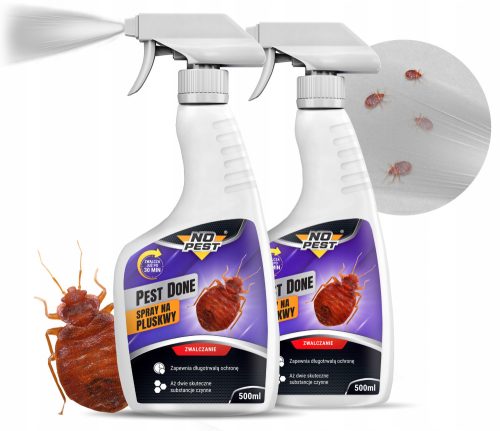 Razpršilo za učinkovito odstranjevanje ščurkov, mravelj in stenic No-Pest 1 kg 500 ml