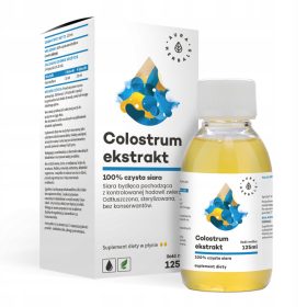 100% Naravni Ekstrakt Colostrum, Brez Dodatkov, 125 ml