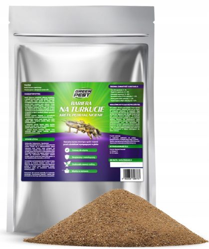 Zeleni Pest Bariera - Naravno gnojilo za turkuce, nornice, krtke, zemljake in gliste 1,2kg