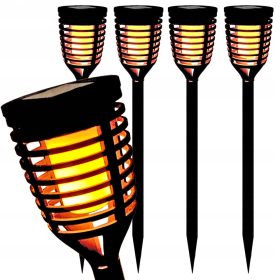   Slovenian name: BENSON solarna svetilka z učinkom plamena 41 cm

SEO-optimized description:
LAMPA SOLARNA Z UČINKOM PLAMENA - 4x BENSON solarna svetilka s 41 cm visokim kovinskim drogom je idealna reš