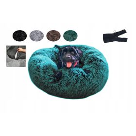    Lagram sedežna garnitura za pse črna, odtenki sive, večbarvna 80 cm x 80 cm