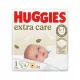 HUGGIES Extra Care 1 Plenice 2-5 kg, 26 kos