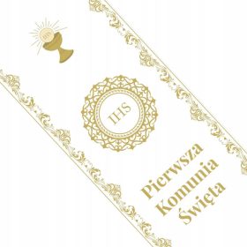 Namizni tekač za obhajilo iz organze s tiskom 35cm - 5m