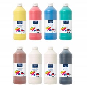 Barve za plakate Lefranc & Bourgeois - komplet 8 x 1000 ml