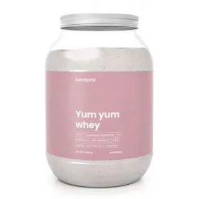 YUM YUM WHEY PROTEIN ZA ŽENSKE 1000g Strawberry - BeastPink