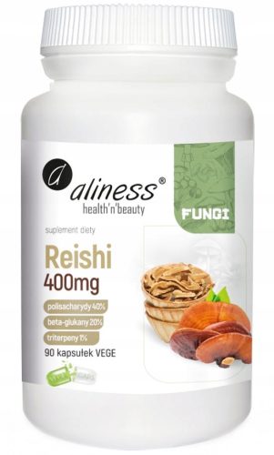 Reishi Ekstrakt 400 mg - Veganske Kapsule, 90 kosov