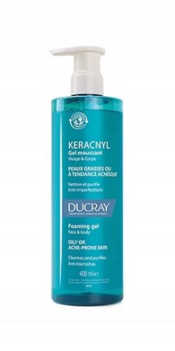 DUCRAY KERACNYL Čistilni gel za obraz in telo - 400 ml