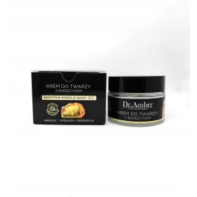   Krema za obraz z bursztynom Dr. Amber proti staranju dan in noč 50 ml