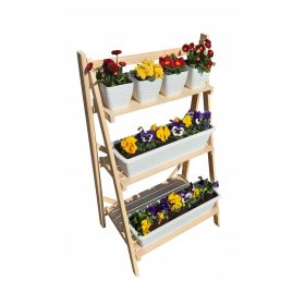 Leseno stojalo za rože 110 x 69 x 44 cm