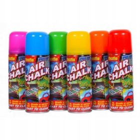 Kreda za barvanje v spreju 150ml - set 6 kosov