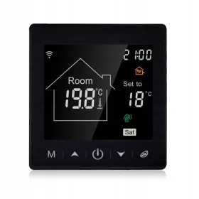   WIFI SOBNI TERMOSTAT DIGITALNI LCD REGULATOR TEMPERATURE APLIKACIJA 16A