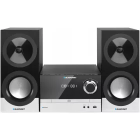    Blaupunkt MS40BT 100 W Bluetooth Hi-Fi FM radio CD USB AUX Črna in srebrna