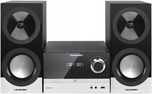  Blaupunkt MS40BT 100 W Bluetooth Hi-Fi FM radio CD USB AUX Črna in srebrna