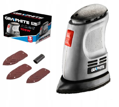 Multifunkcijski električni brusilnik Graphite 105 W 230 V