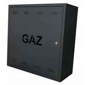 Plinska škatla 60 X 60 X 25 ANTRACIT, napis GAS