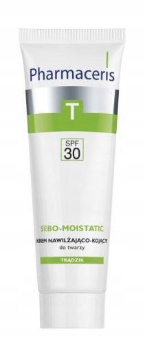 Vlažilna krema za obraz z SPF 30 Pharmaceris T Sebo-moistatic, 50 ml