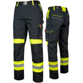   ART-MAS dolge delovne hlače CLASSIC-VIS odsevne delovne hlače do pasu vel.48