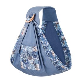   Nosilec za novorojenčka PerfectLife | Nosidełko za novorojenčka Chusta do karmienia - Modra barva - Mekana tkanina - Dimenzije: 26 x 19 CM - Udobno in varno drži otroka v optimalni poziciji - Omogoča 