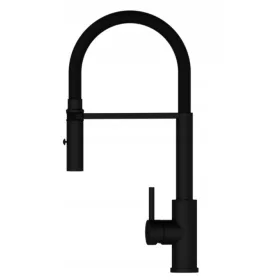   Kernau KWT 35 Matt Black samostoječa kuhinjska armatura, črna