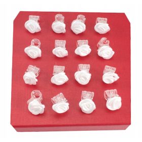 KRABICE ZA LASE S ČUDOVITIMI BEŽ VRŽKI 16 KOS 1 cm