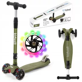 Kidwell Vento 3-kolesni skuter khaki