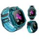 Pametna otroška ura GPS lokator SMARTWATCH GAMES z latarko, roza odtenek