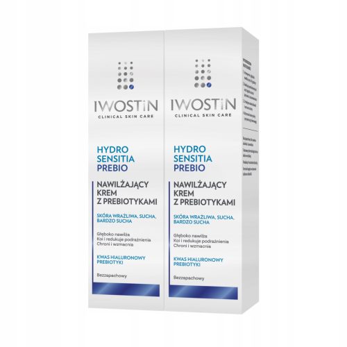 Vlažilna krema z prebiotiki Iwostin Hydro Sensitia za občutljivo kožo, 50 ml