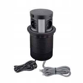   Vtičnica za večkratno uporabo z USB polnilcem in internetnimi priključki